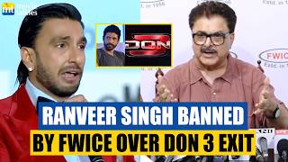 ‘Dhurandhar 2’ actor Ranveer Singh faces BAN by film workers’ body after Don 3 exit