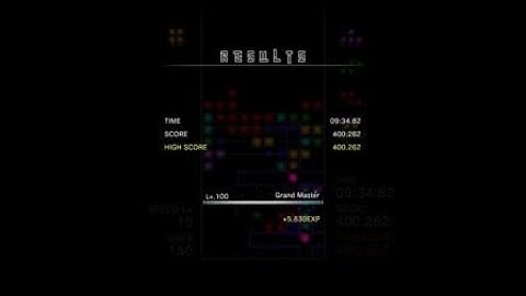 Tetris Effect - Mystery - 400,262 - SS Rank