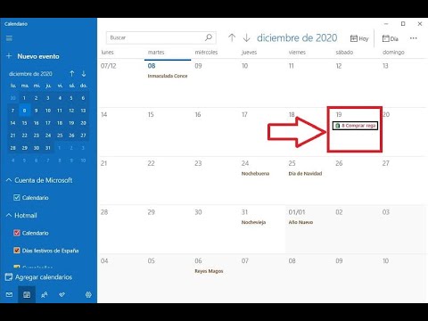 Vídeo: Com puc configurar un recordatori al calendari de Windows 10?