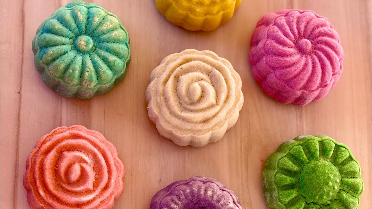 Mooncake pasta frolla🤩Si sciolgono in bocca🤩Ripieni di nutella,crema al pistacchio🤩Ricetta facile