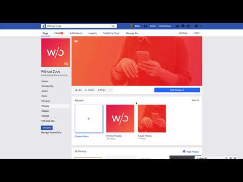 Facebook Photo Album Widget | Tutorial by Without Code