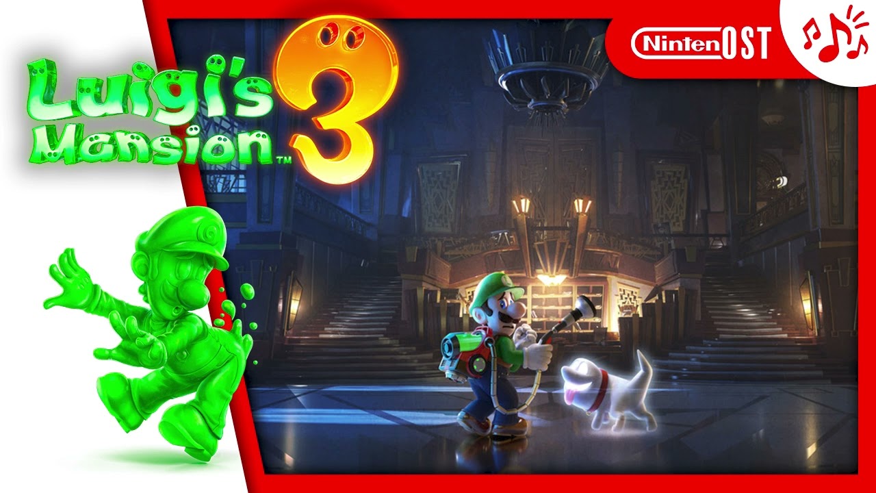 1F Grand Lobby, B1 Basement | Luigi's Mansion 3  | Official Soundtrack | OST