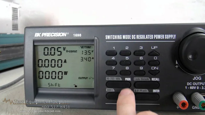 BK Precision 1698 DC Switching Programmable Power Supply