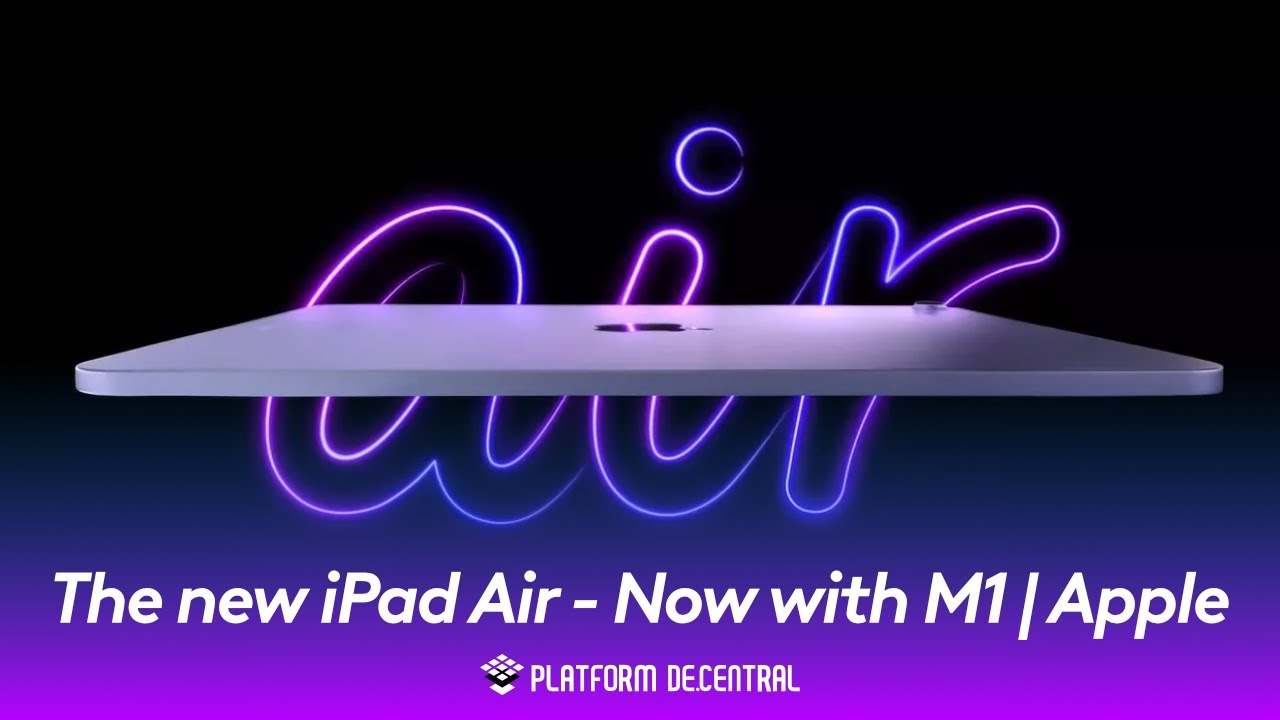 The new iPad Air, Now with M1