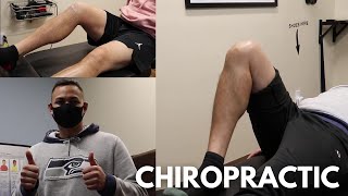 Man Get&#39;s Chiropractic Treatment After Knee Surgery