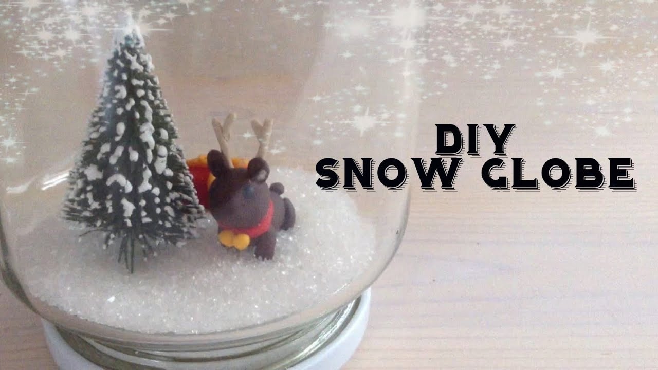 Snow Globe Repair -   Waterless snow globe, Diy snow globe, Snow  globes