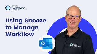 Microsoft Outlook: Using Snooze to Manage Workflow screenshot 1