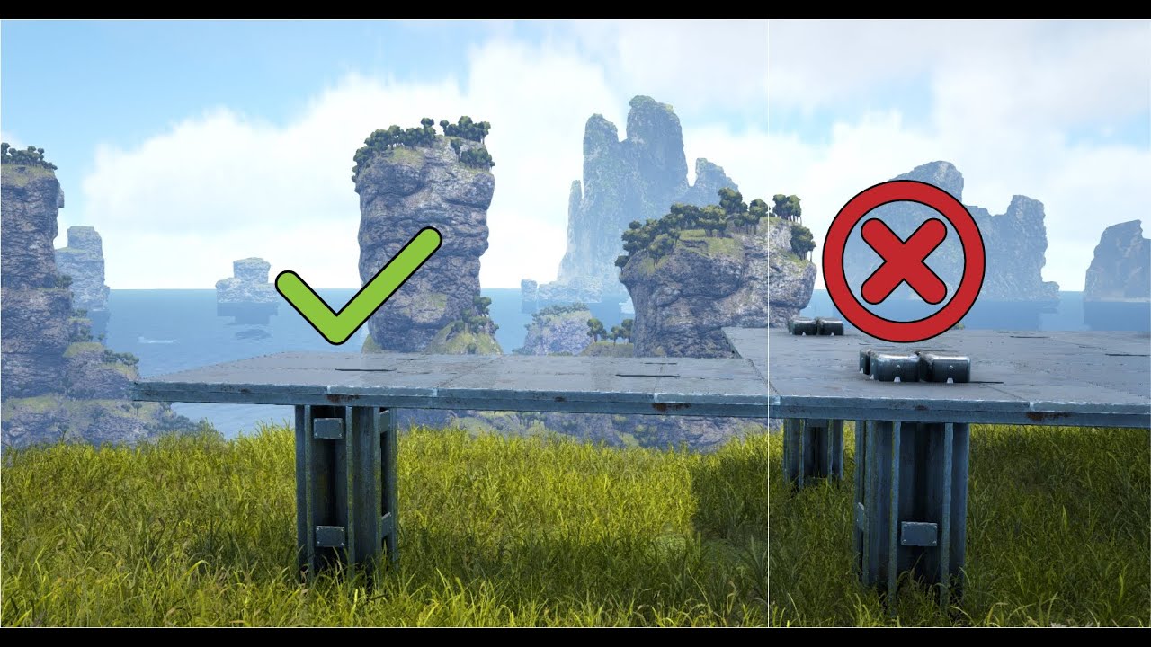 No more pillars sticking out above ceilings !