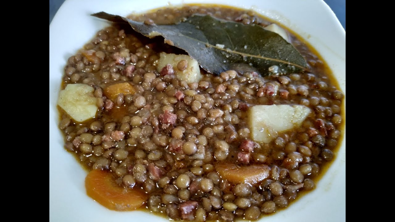 LENTEJAS CON VERDURA Y JAMON EN OLLA LENTA CHUP-CHUP!!!