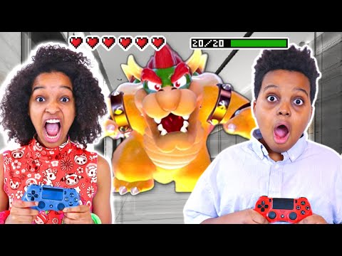VIDEO GAME IN REAL LIFE! - Shiloh and Shasha - Onyx Kids