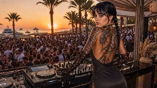 Ibiza Dj Mix  Deep U0026 Dark House  Sunset Beach Party
