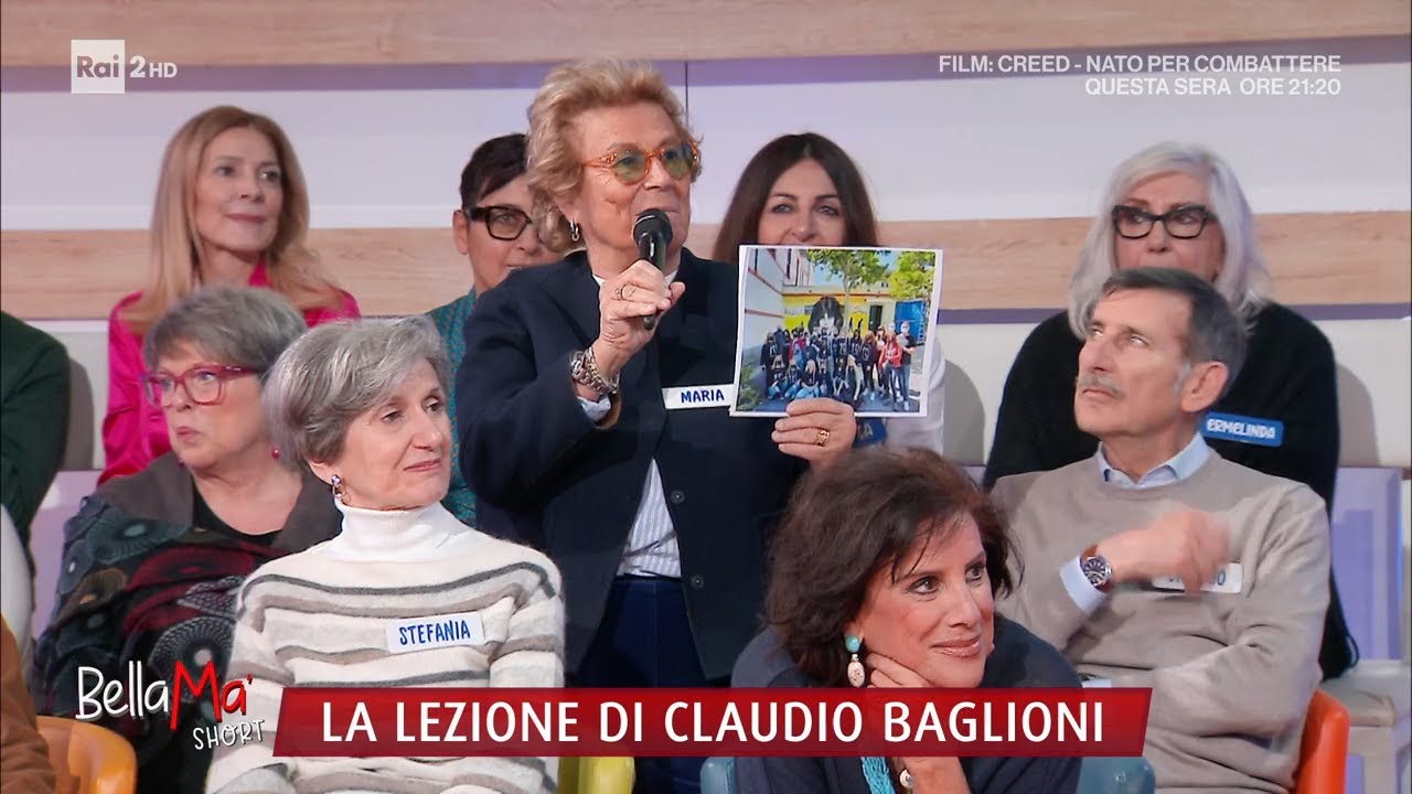 I gadget dedicati a Claudio Baglioni - BellaMa' 15/02/2024