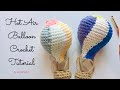 Hot Air Balloon Crochet Amigurumi Tutorial