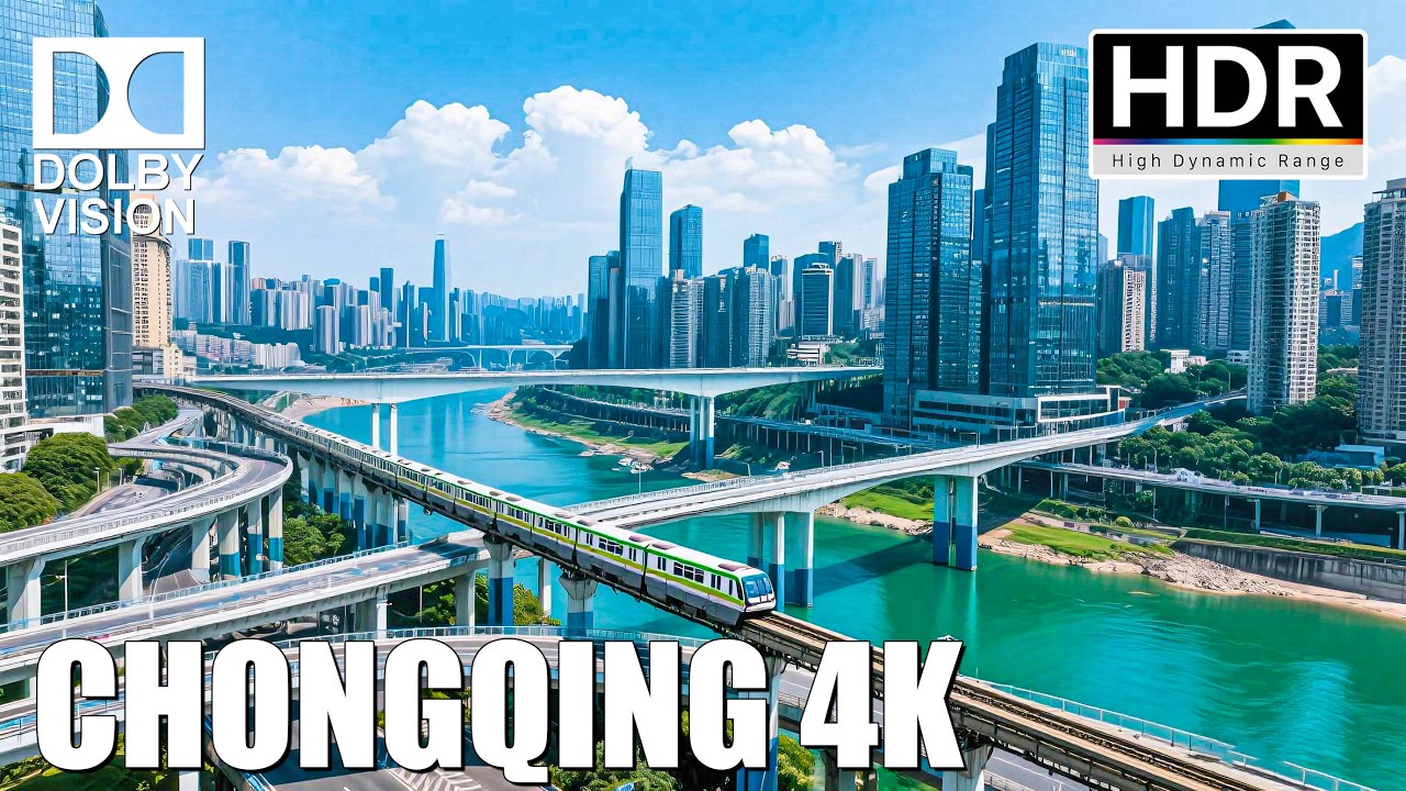 Chongqing Driving Tour, China: This is the most complex city in the world, 8D Magic City.