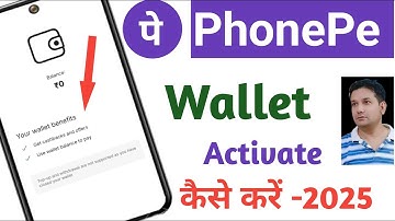 PhonePe Wallet Activate Kaise Kare | Closed PhonePe Wallet Phir Se Activate Kaise Kare