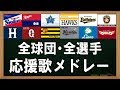 【2018年】プロ野球12球団全選手応援歌メドレー〔アカペラVer.〕
