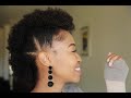 How to Frohawk / Mohawk with 4C Natural Hair [ Natural hairstyles ]
