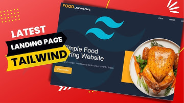 Build a modern landing page with tailwind css