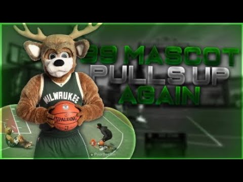 NBA 2K19 99 Overall Mascot Pulls-Up....again