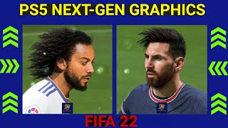 FIFA 22 Players Next-Gen Graphics on PS5