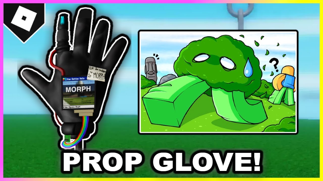 7 DIFFERENT Ways To TROLL People With The PROP Glove | Slap Battles