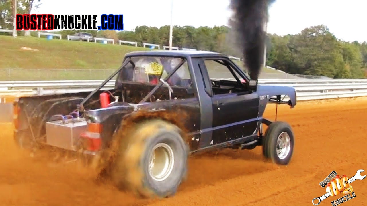 CUMMINS POWERED DODGE D50 SAND DRAG TRUCK YouTube