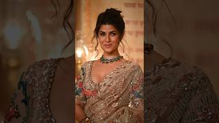 Nimrat Kaur Slaying In Saree And Makes Everyone Stare At Ambanis Wedding Promedia