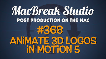 MacBreak Studio Ep 368: Animating 3D Logos in Motion