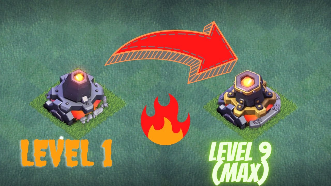 Upgrading Lava Launcher from Level 1 to Level 9(MAX) | Maxing Lava Launcher | Imperial Clashing |coc
