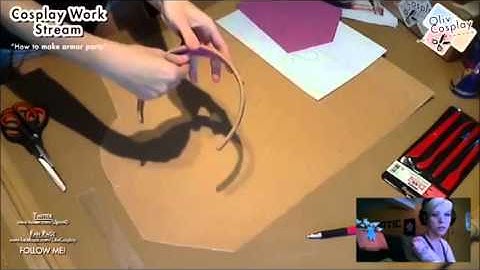 Cosplay Work - "How to make armor parts" - Worbla tutorial (part 1)