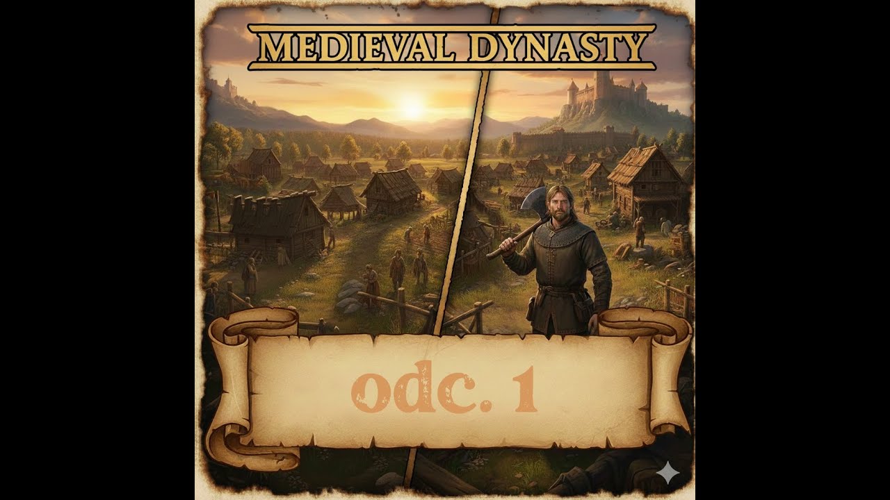 Medieval Dynasty - odc. 1 - zaczynamy nowe życie