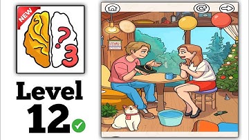 Brain Out 3 level 12 Walkthrough Solution