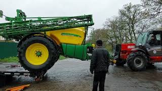 Доставили клієнту оприскувач John Deere 740 (Харківська обл.)