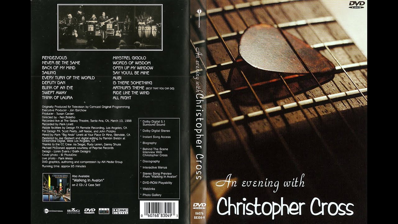An Evening With Christopher Cross　DVD Christopher Cross - An Evening with 1999 - YouTube