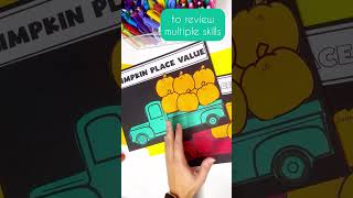 Pumpkin Truck Place Value Craft