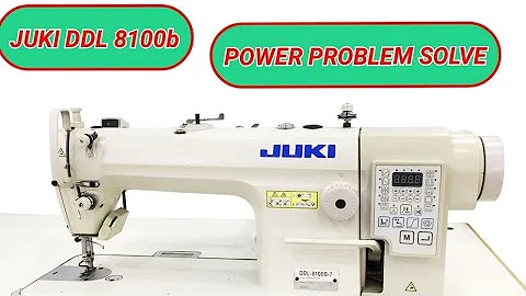 #Juki ddl8100b 8100b # power problem solve##