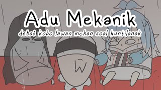 Kobo Debat Sama M-Chan Soal Kuntilanak Animated