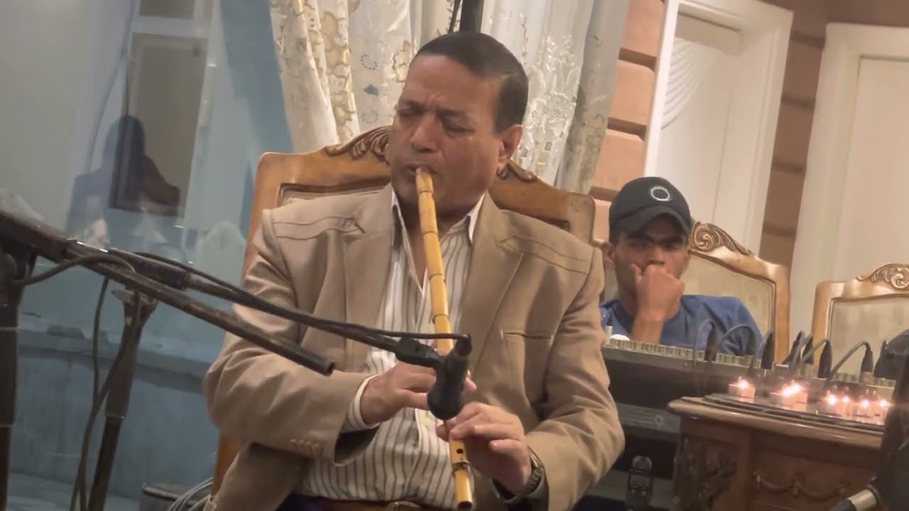 حوار ومناجاة بين الكمان والناى والعود والقانون فى لحن هو صحيح الهوى غلاب - حوار الالات الشرقية