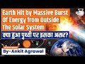 Earth Was Hit by a Massive Burst of Energy: Massive Gamma-Ray Burst From Faraway Galaxy | Upsc Mains