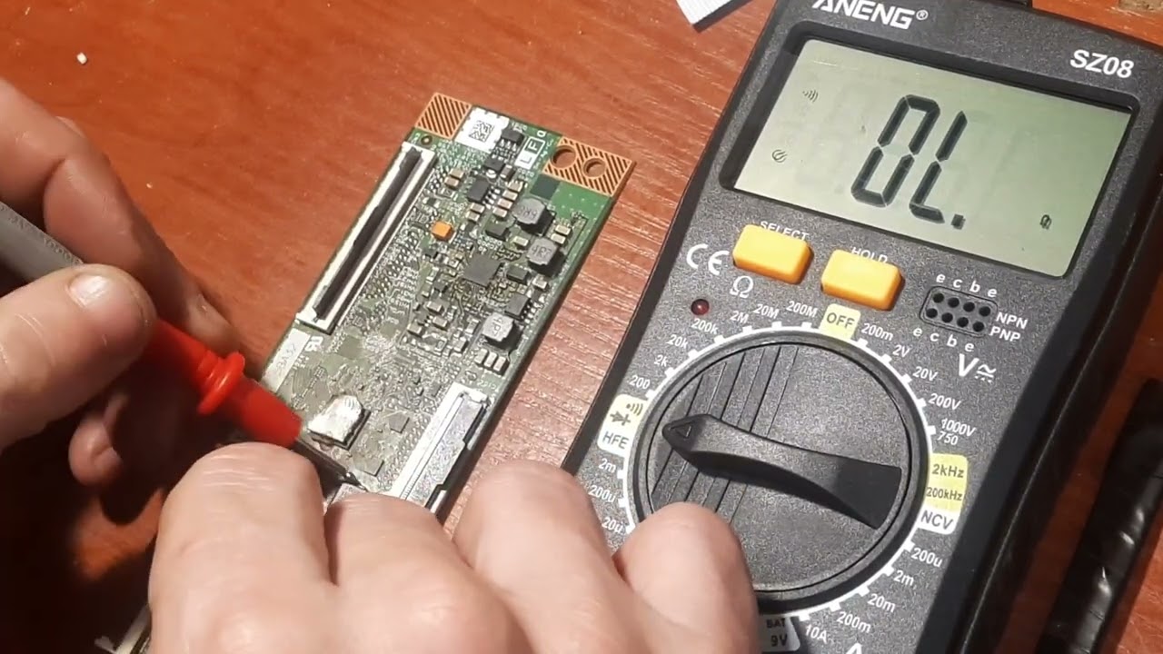 Samsung ue40j5550au.Проблемы с t-con.