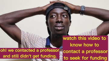 We sent a cold email to a professor but got denied. Don