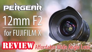 新品級 PERGEAR 12mm F2 フジXマウント