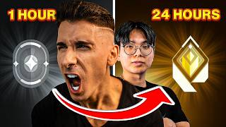 24 HORAS para Subir a RADIANT 🏆 | Horcus &amp; ViiZzzm Valorant