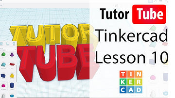 Tinkercad Tutorial - Lesson 10 - Shape Color