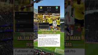 al nassr kalahkan raja asia #shorts #alnassr #cr7 #ronaldo #football #alahli #ligaarab