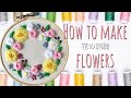 【簡単！お家で作ってみよう】お花の刺繍 Flower wreath embroidery