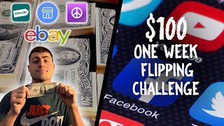 Flipping OfferUp to eBay | $100 1 Week Challenge Wealth