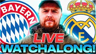 Bayern Munich v Real Madrid LIVE UEFA CHAMPIONS LEAGUE CRYALONG!