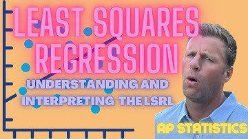 Least Squares Regression INTERPRETATION - AP statistics Topic 2.8