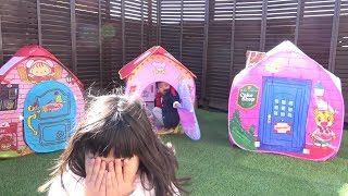 かくれんぼ ワニ出たー!!! メルちゃん ぽぽちゃん おうち まとめ動画 こうくんねみちゃん